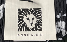 Load image into Gallery viewer, Anne Klein Womens Black And White Floral Tiered Smocked Maxi Dress Size Small