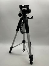 Load image into Gallery viewer, Black Silver Aluminum Telescopic Adjustable Handle Cameras & Camcorders Tripod