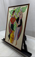 Load image into Gallery viewer, Picture Capeline By Bjorn Wiinblad Square Framed Wall Hanging Art Painting