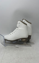 Load image into Gallery viewer, Lake Placid Whitney Womens White Leather Lace-Up Figure Ice Skates Size 3