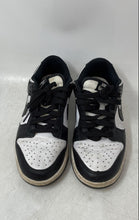 Load image into Gallery viewer, Nike Womens Dunk Low DD1503-101 Black White Leather Low Top Sneakers Shoes Sz 6