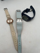 Load image into Gallery viewer, Armitron, US Polo, Timex, DKNY, Polar Women-Men Silver Tone Watches 7 Pcs