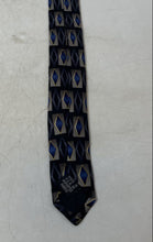 Load image into Gallery viewer, Louis Roth Mens Multicolor Geometric Print Adjustable Formal Pointed Tie