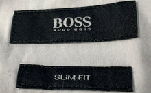 Load image into Gallery viewer, Hugo Boss Mens White Slim Fit Collared Long Sleeve Button-Up Shirt Size 2XL