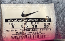 Load image into Gallery viewer, Nike Womens Lunar Forever 4 704932-600 Gray Pink Lace-Up Running Shoes Size 8