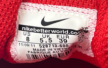 Load image into Gallery viewer, Nike Womens Cortez LIB QS 528713-600 Red White Flower Print Running Shoes Size 8
