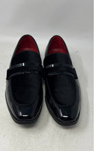 Load image into Gallery viewer, Bruno Marc Mens Black Leather Slip-On Almond Toe Loafer Shoes Size 8.5