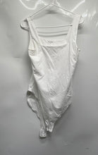 Load image into Gallery viewer, Old Navy Womens White Square Neck Sleeveless Bodysuit Top Size Large Tall