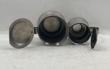 Load image into Gallery viewer, Lot Of 2 Pcs Vintage Serie Ghai Silver Tone Mini Jar Creamer & Sugar Set