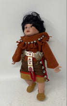 Load image into Gallery viewer, Elke Hutchens Little Eagle Dancer Baby Girl Indian Collector Porcelain Doll