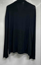 Load image into Gallery viewer, Hugo Boss Mens Black Long Sleeve Mock Neck Regular Fit Quarter Zip T-Shirt Sz M