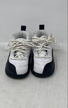 Load image into Gallery viewer, Nike Kids Air Jordan 12 Retro White Black Lace-Up Sneaker Shoes Size 7C