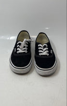 Load image into Gallery viewer, Vans Unisex Authentic Off The Wall Black Lace-Up Sneaker Shoes Size M 6 W 7.5
