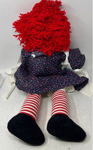 Load image into Gallery viewer, Aurora Raggedy Ann & Andy Bright Red Yarn Hair Collectible Rag & Cloth Doll