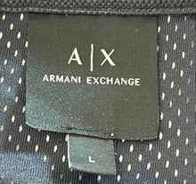 Load image into Gallery viewer, Armani Exchange Mens White Short Sleeve Collared Regular Fit Polo Shirt Size L