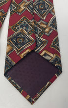 Load image into Gallery viewer, Monsieur Givenchy Mens Multicolor Printed Silk Adjustable Designer Tie