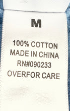 Load image into Gallery viewer, PacSun Mens Blue Cotton Short Sleeve Collared Button-Up Shirt Size Medium