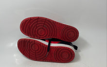 Load image into Gallery viewer, Nike Unisex Kids Court Borough Mid 2 Black Red Lace Up Sneakers Shoes Size 7Y