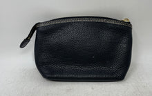 Load image into Gallery viewer, Dooney & Bourke Womens Black Pebbled Leather Pouch Wallet Small