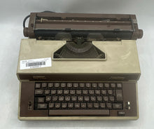 Load image into Gallery viewer, Royal Academy Brown Beige Wired Classic Portable Electric Typewriter