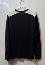 Load image into Gallery viewer, Guess Mens Black Heather Crew Neck Long Sleeve Pullover Sweatshirt Size Medium