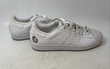 Load image into Gallery viewer, Adidas Mens Superstar White Low Top Lace-Up Sneaker Shoes Size 13