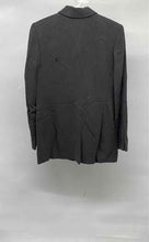 Load image into Gallery viewer, Banana Republic Womens Gray Long Sleeve Notch Lapel Three Button Blazer Size 6