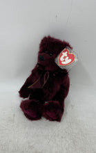 Load image into Gallery viewer, TY Burgundy Beanie Baby Attic Treasures Collection Plush Teddy Bear Soft Toy