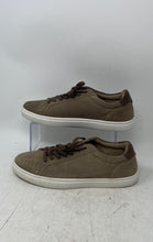 Load image into Gallery viewer, Vince Camuto Mens Cowon Brown White Suede Round Toe Lace-Up Sneakers Shoes Sz 9M