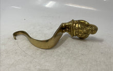Load image into Gallery viewer, Santa Claus Design Gold-Tone Brass Features A Full Length Hanger Hook