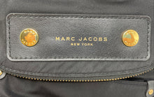 Load image into Gallery viewer, Authentic Marc Jacobs Womens Preppy Black Adjustable Strap Crossbody Bag Damaged