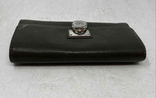 Load image into Gallery viewer, Michael Kors Womens Hamilton Dark Green Padlock Inner Divider Clutch Wallet