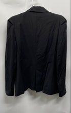 Load image into Gallery viewer, Zara Womens Black Long Sleeve Collared One-Button Blazer Size Large