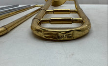 Load image into Gallery viewer, Gold-Tone Lacquered Trombone Woodwind Narrow Bore Musical Instrument