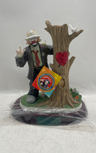 Load image into Gallery viewer, Flambro Emmett Kelly Jr I Love You Collectors Society 1996 Porcelain Figurine