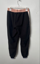 Load image into Gallery viewer, Zara Womens Black Elastic Waist Stretch Tapered Leg Sweatpants Size Small