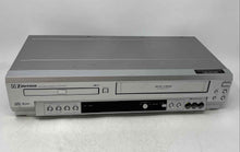 Load image into Gallery viewer, Emerson EWD2003 Silver HQ 4 Head Video Cassette Recorder/DVD Player Not Tested