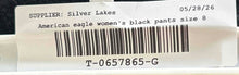 Load image into Gallery viewer, American Eagle Outfitters Womens Black Dark Wash Denim Skinny Leg Jeans Size 8