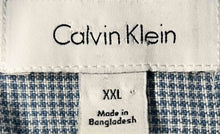 Load image into Gallery viewer, Calvin Klein Mens Mint Green Printed Long Sleeve Button-Up Shirt Size XXL
