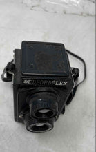 Load image into Gallery viewer, Vintage Bedfordflex Black Double Lens Reflex Camera With Strap No Tested