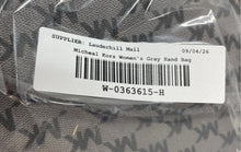 Load image into Gallery viewer, Michael Kors Womens Gray Signature Print Zipper Belt Bag & Fanny Pack