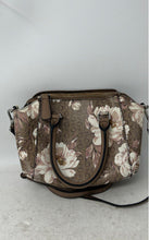 Load image into Gallery viewer, Guess Womens Brown Beige Signature Print Leather Detachable Strap Crossbody Bag
