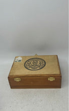 Load image into Gallery viewer, Jose Marti Brown Wooden Collectible Tobacciana Cigar Box