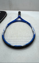 Load image into Gallery viewer, Oppum PCT Titanium Speed Blue And White Tennis Racket With Carrying Case