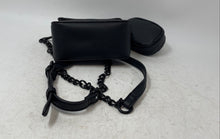 Load image into Gallery viewer, Madden Girl Womens Black 2 Piece Top Handle Crossbody Bag & Removable Pouch