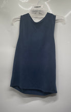 Load image into Gallery viewer, Carolyn Taylor Womens Blue Knitted Sleeveless Crew Neck Pullover Tank Top Size L