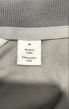 Load image into Gallery viewer, Calvin Klein Mens Gray Colorblock Short Sleeve Collared Polo Shirt Size M