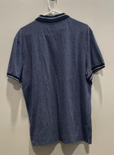 Load image into Gallery viewer, Michael Kors Mens Blue Heather Short Sleeve Regular Fit Polo Shirt Size XL