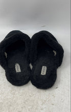 Load image into Gallery viewer, Coach Womens Black Signature Suede Faux Shearling Sherpa Mule Flats Size 11