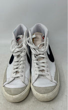 Load image into Gallery viewer, Nike Mens Blazer Mid '77 Vintage White Black Lace-Up Sneaker Shoes Size 9.5